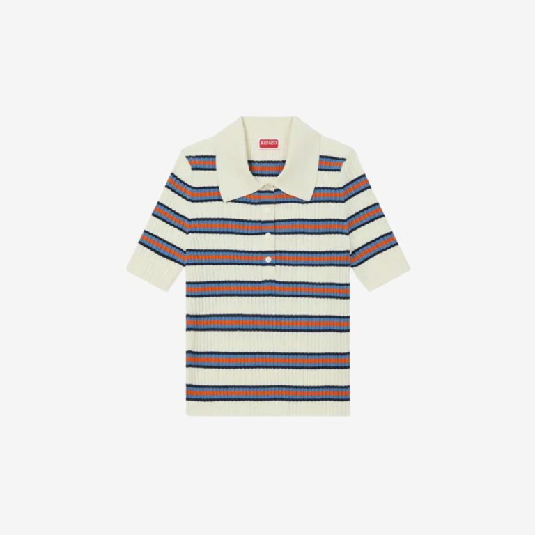 Áo polo KENZO Coast Lines vải cotton