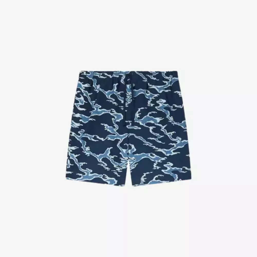 Quần shorts co giãn KENZO Ocean Camo vải cotton