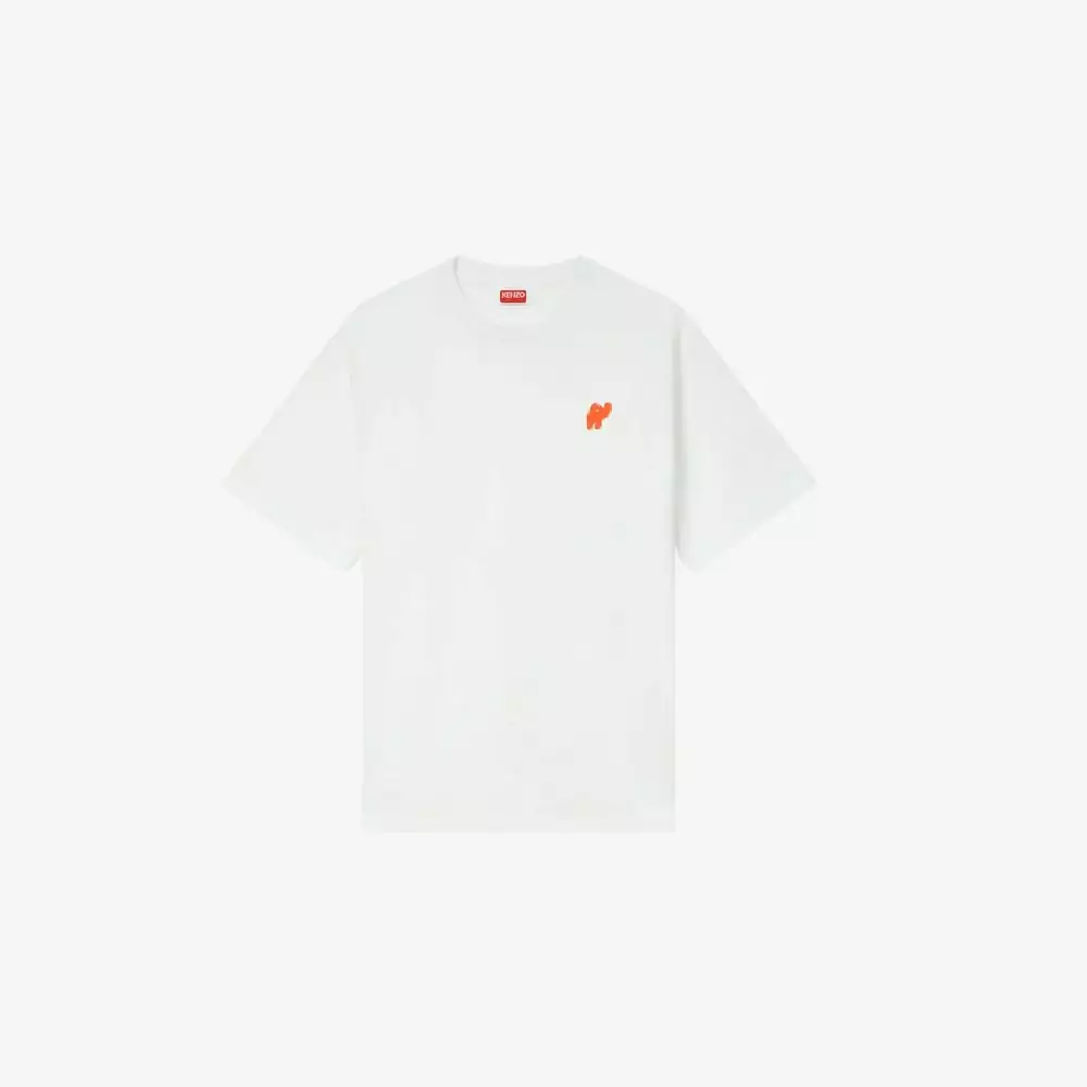 Áo T-shirt oversized bằng cotton thêu KENZO Elephant