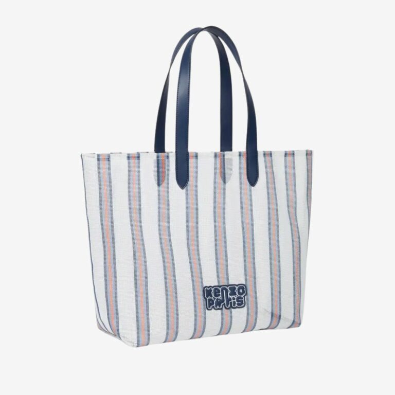 Túi tote cỡ lớn KENZO Coast Lines bằng vải lưới