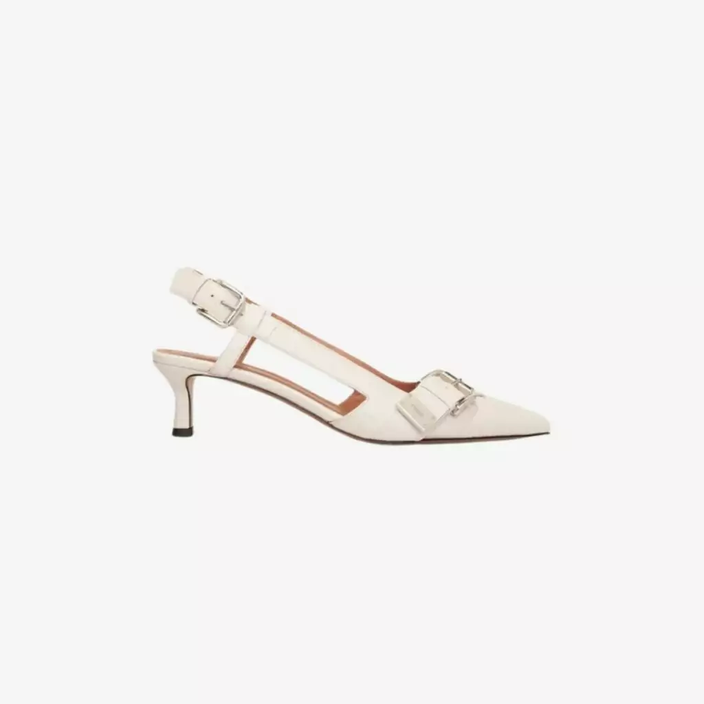Giày slingback cao gót mũi nhọn