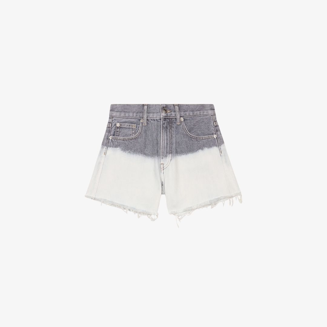 Quần shorts Tie-dye denim