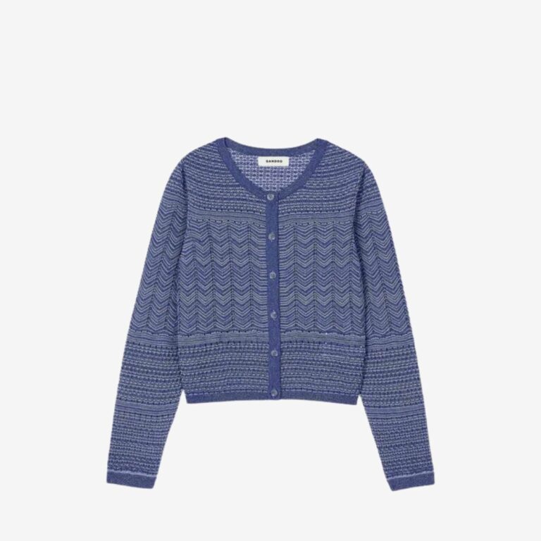 Áo cardigan dệt kim lấp lánh