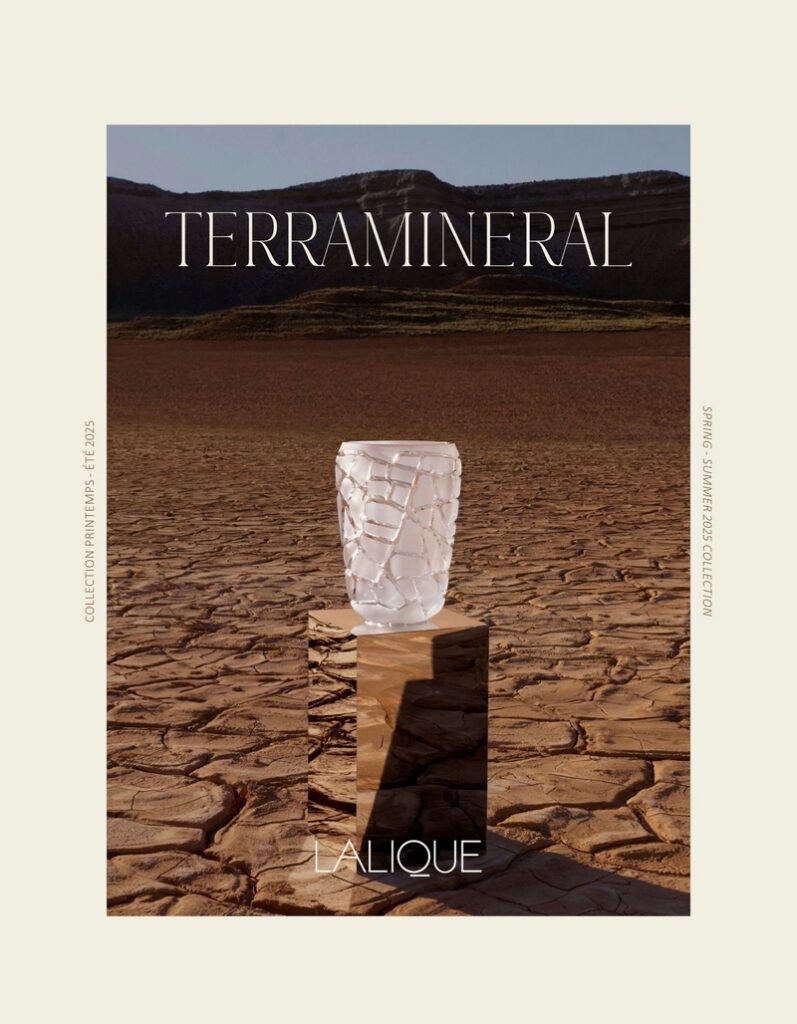 LALIQUE GIỚI THIỆU TERRAMINERAL: KÝ ỨC VỀ MẶT ĐẤT TRONG DÁNG HÌNH PHA LÊ 2 LALIQUE GIỚI THIỆU TERRAMINERAL: KÝ ỨC VỀ MẶT ĐẤT TRONG DÁNG HÌNH PHA LÊ 1