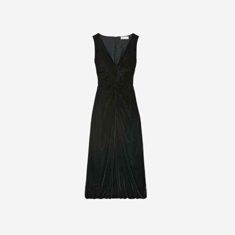 Váy dài V-Neck velvet