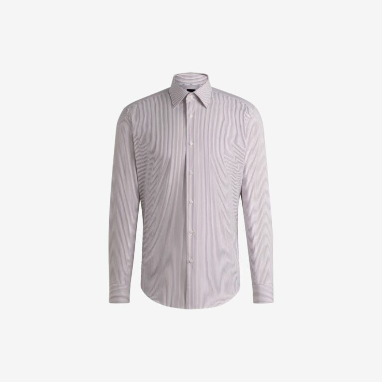 Áo sơ-mi cotton dáng regular fit