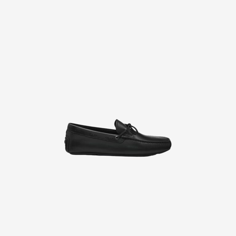 Giày moccasin da