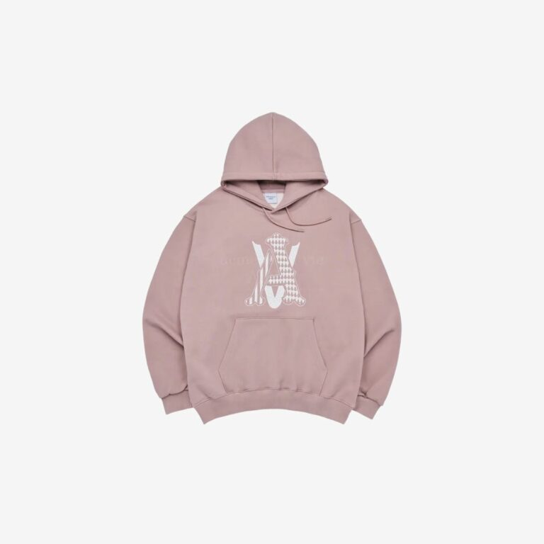 Áo hoodie A Logo Monogram Emblem Crack Pigment