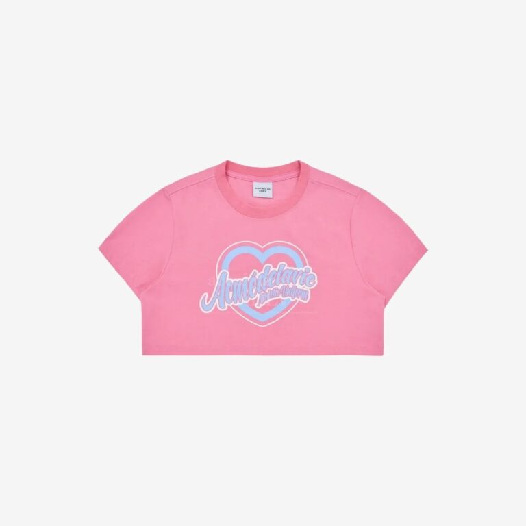 Áo croptop ADLV Heart Lettering