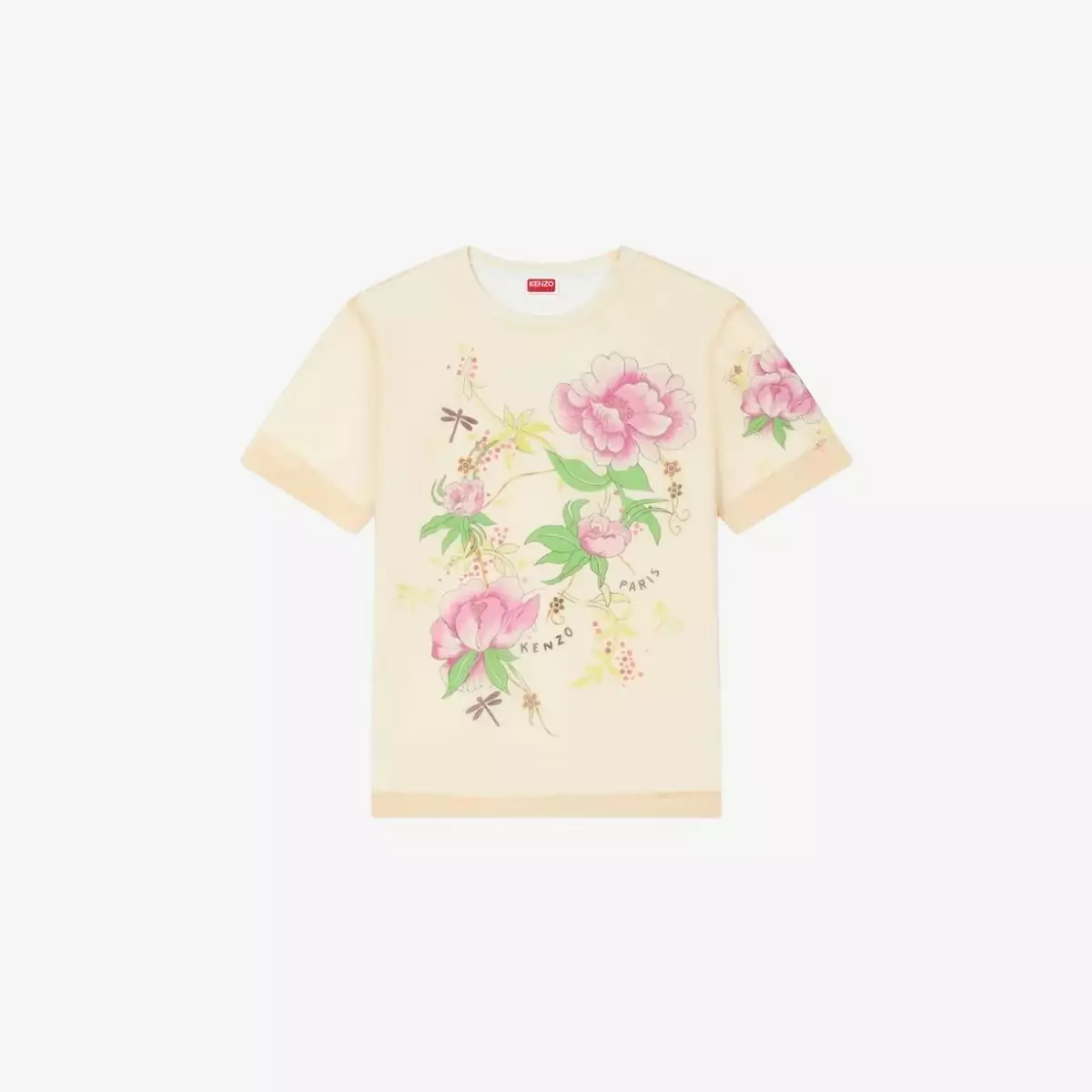 Áo thun dáng suông Kenzo Peonies