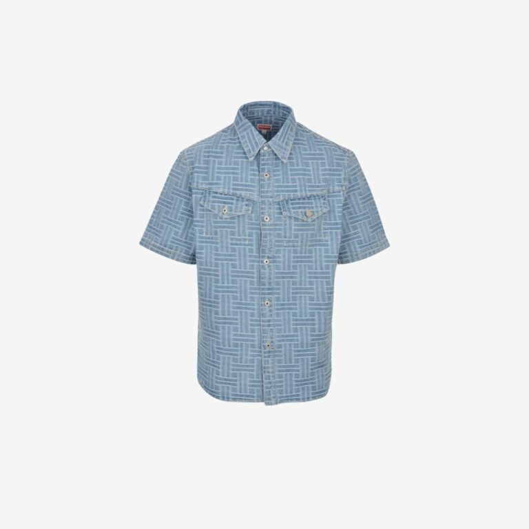 Áo denim Kenzo tay ngắn