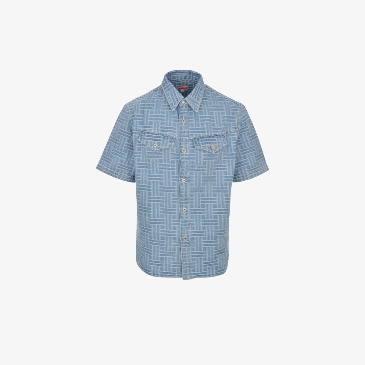 Áo denim Kenzo tay ngắn