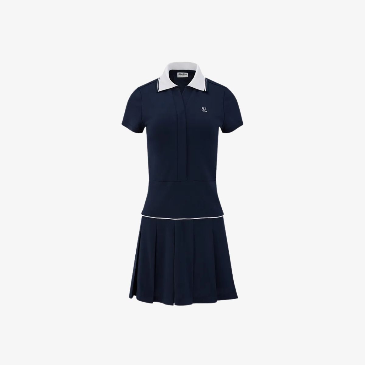 Đầm ngắn Kara xếp ly