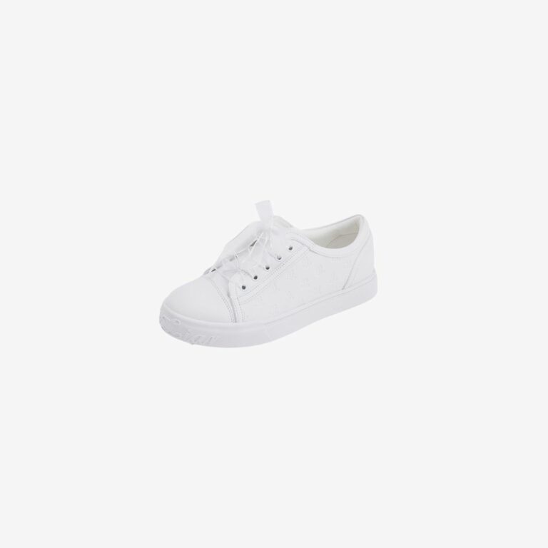 Giày sneaker buộc dây voan organza