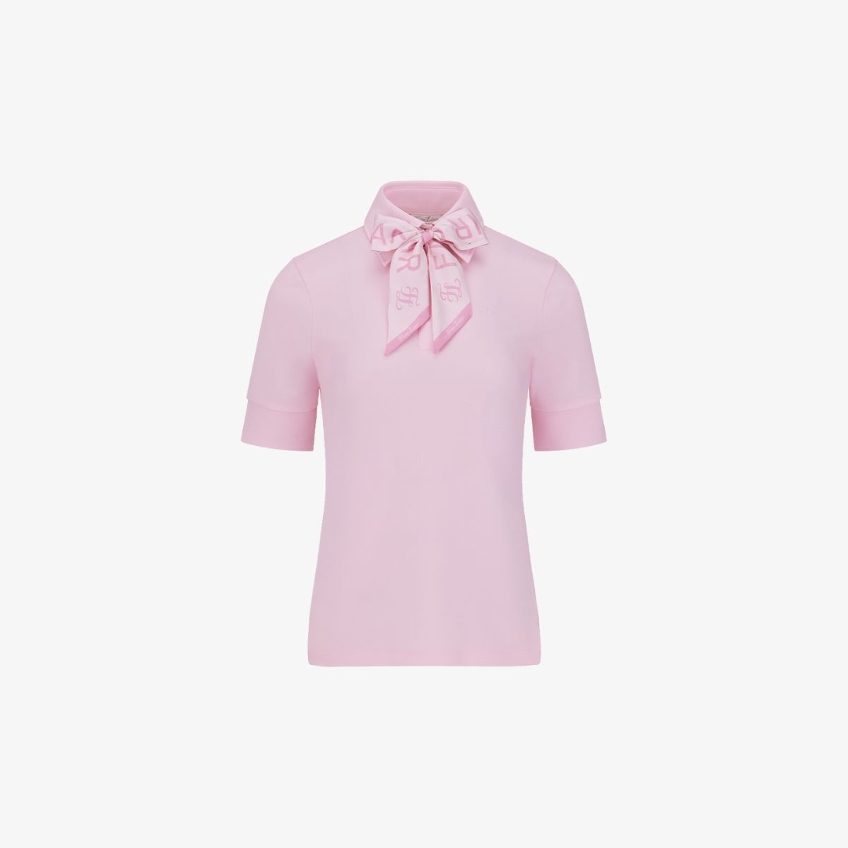 EOSS - Demo 23 Áo polo thể thao phối dây lụa thắt nơ