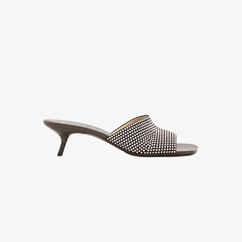 Giày Loewe Petal Strassed Mule 45