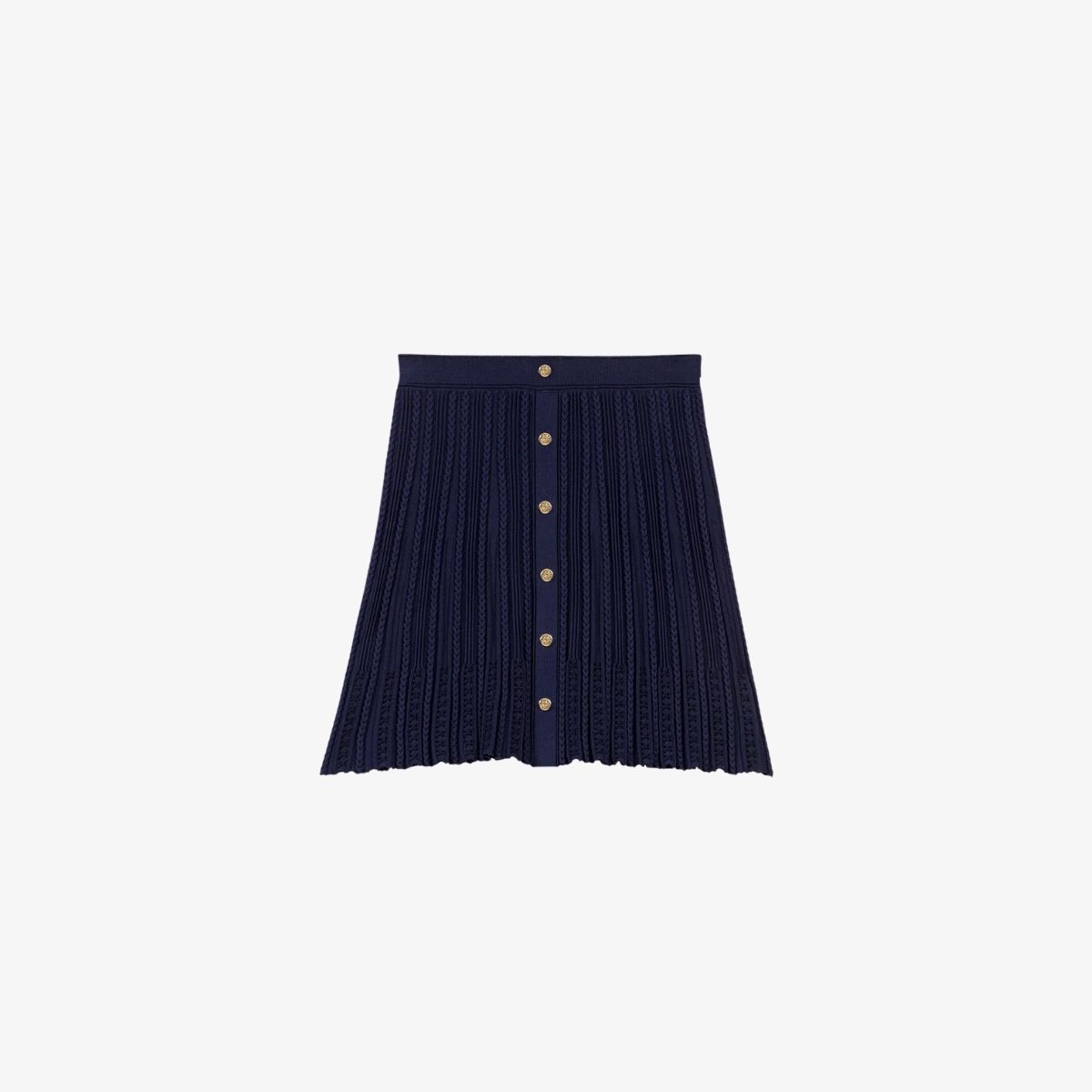 Chân váy ngắn dệt kim