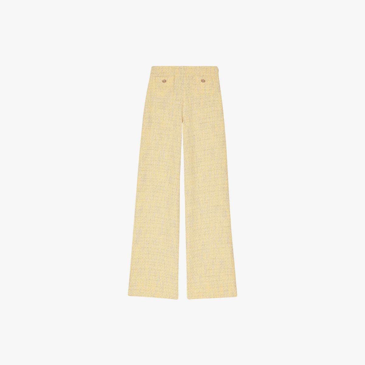 Quần tweed ống thẳng