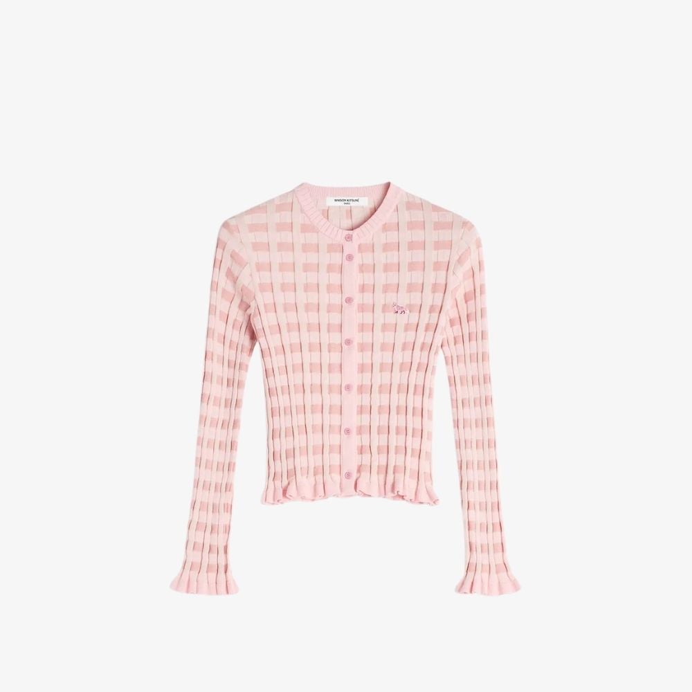 EOSS - Demo 23 Áo cardigan kẻ ô