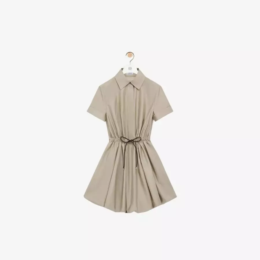 Bộ sưu tập Chớm Thu Đông 2025 | LOEWE 16 Đầm Short Sleeve