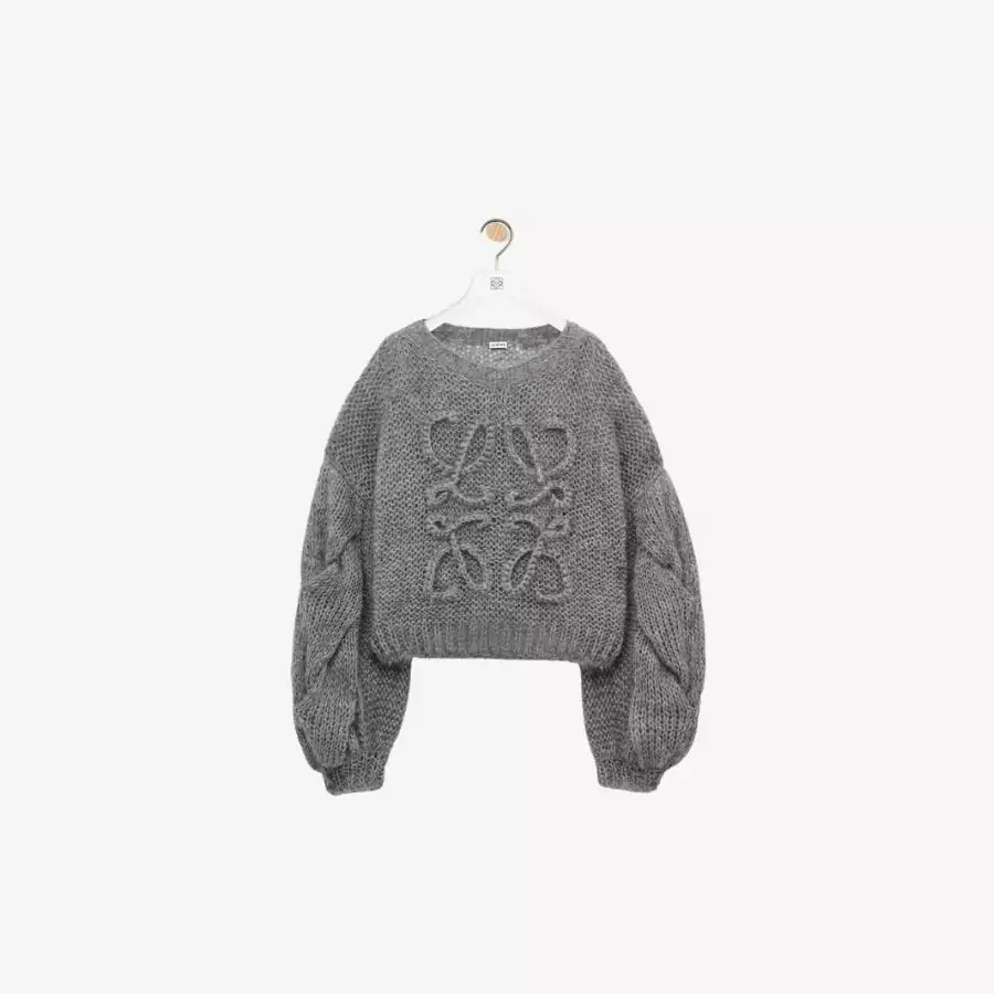 Bộ sưu tập Chớm Thu Đông 2025 | LOEWE 13 Áo Sweater Anagram