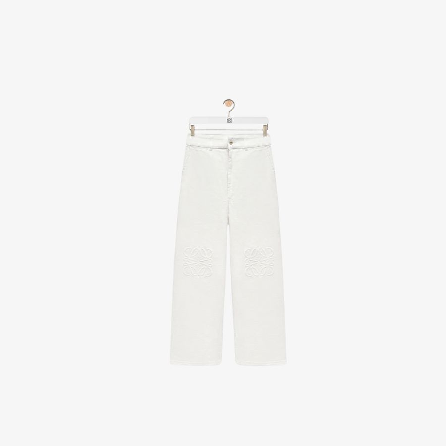 Bộ sưu tập Chớm Thu Đông 2025 | LOEWE 19 Quần Jeans Anagram Baggy