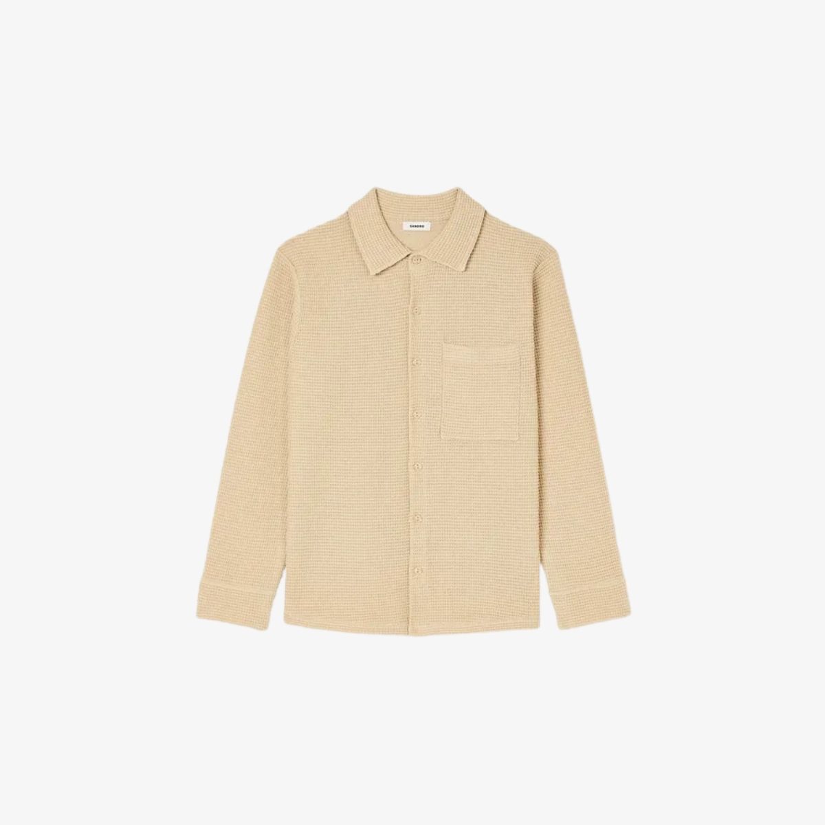 Áo sơ mi dệt kim oversize