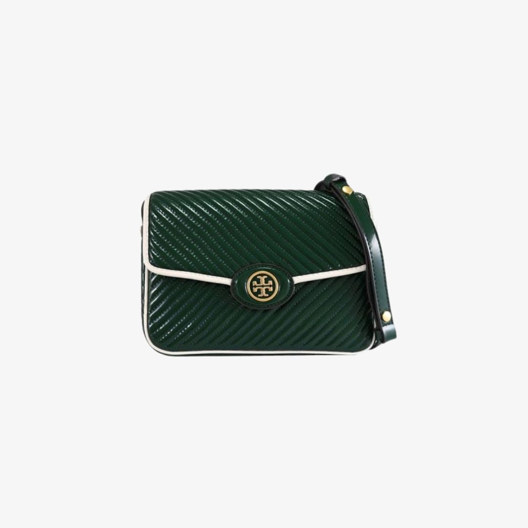 Annual Sale Hè 2025 58 Túi Robinson Puffy Patent Quilted Convertible Shoulder Bag