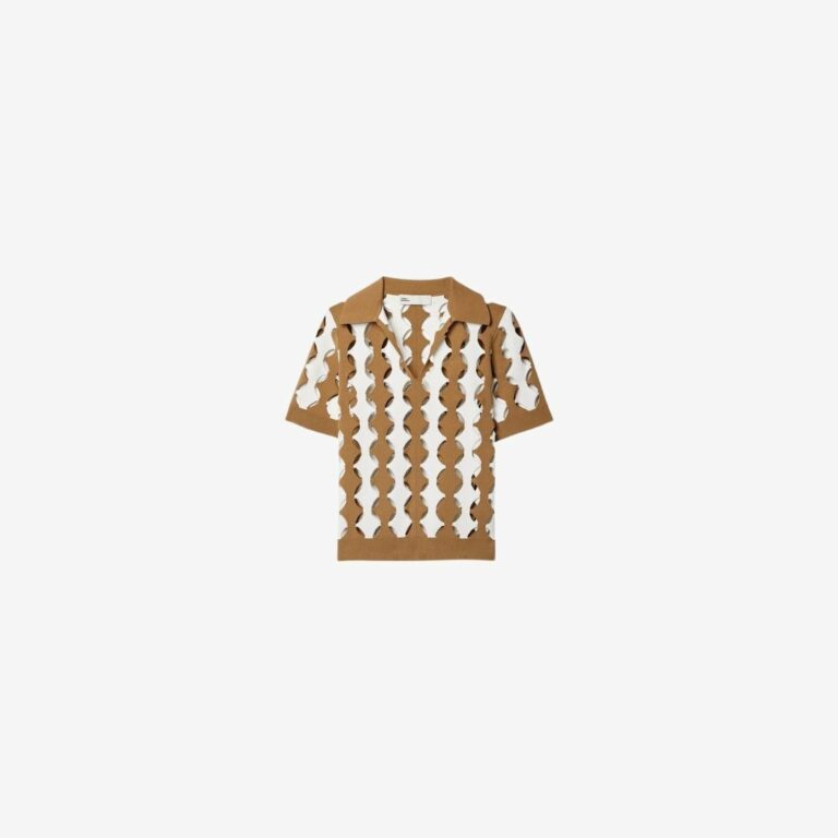 Áo Cut-Out Viscose Polo