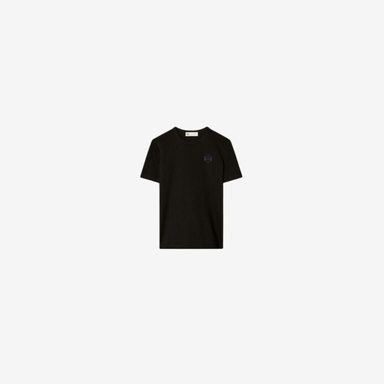 Áo Embellished Logo Cotton Jersey T-Shirt
