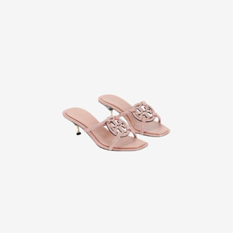 Dép Pave Geo Bombe Miller Low Heel Sandal 55Mm hồng