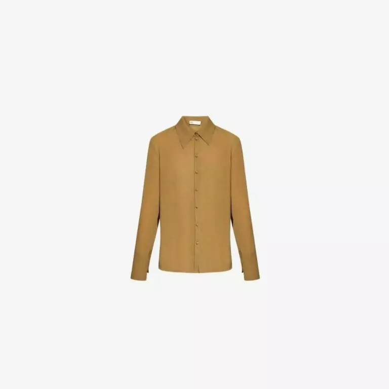 Áo Cuffed Viscose Shirt