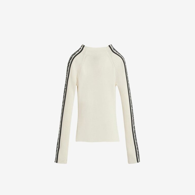 Áo Raglan Logo Mockneck