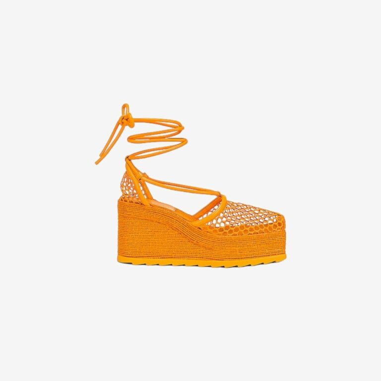 Giày cao gót Stretch Lace-up Espadrilles