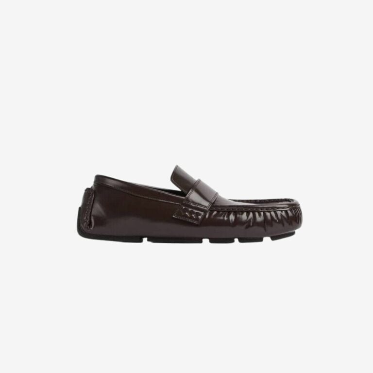 Giày loafers Driver da Brown Moccasin