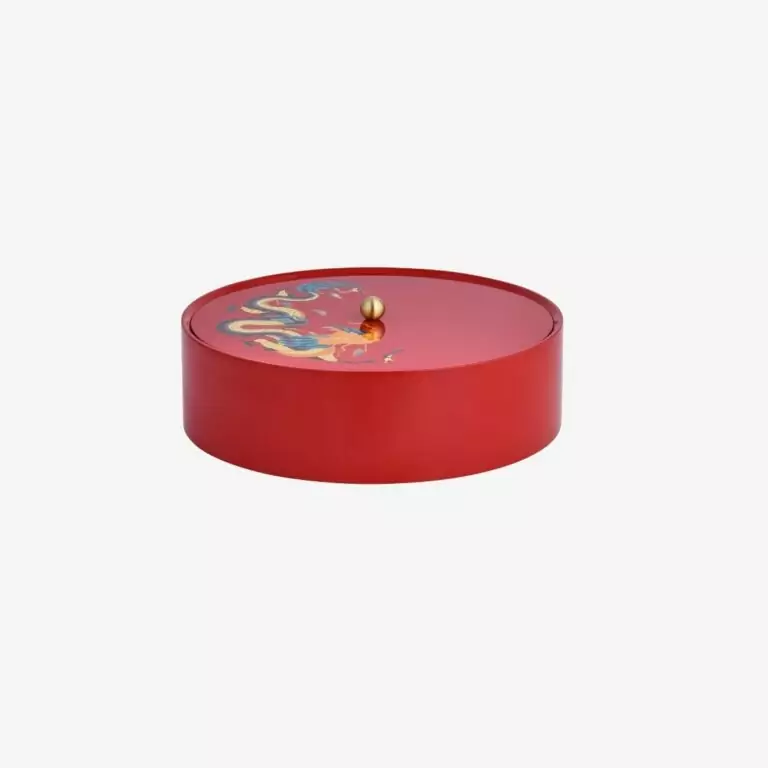 Hộp mứt tròn Đông Hồ