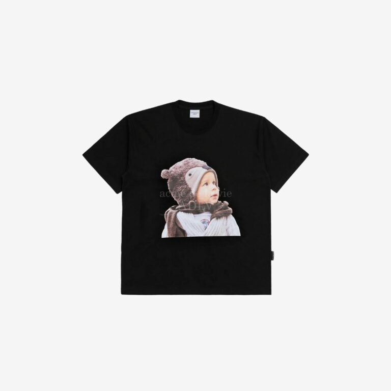 Áo thun tay ngắn họa tiết baby face bear muffler boy
