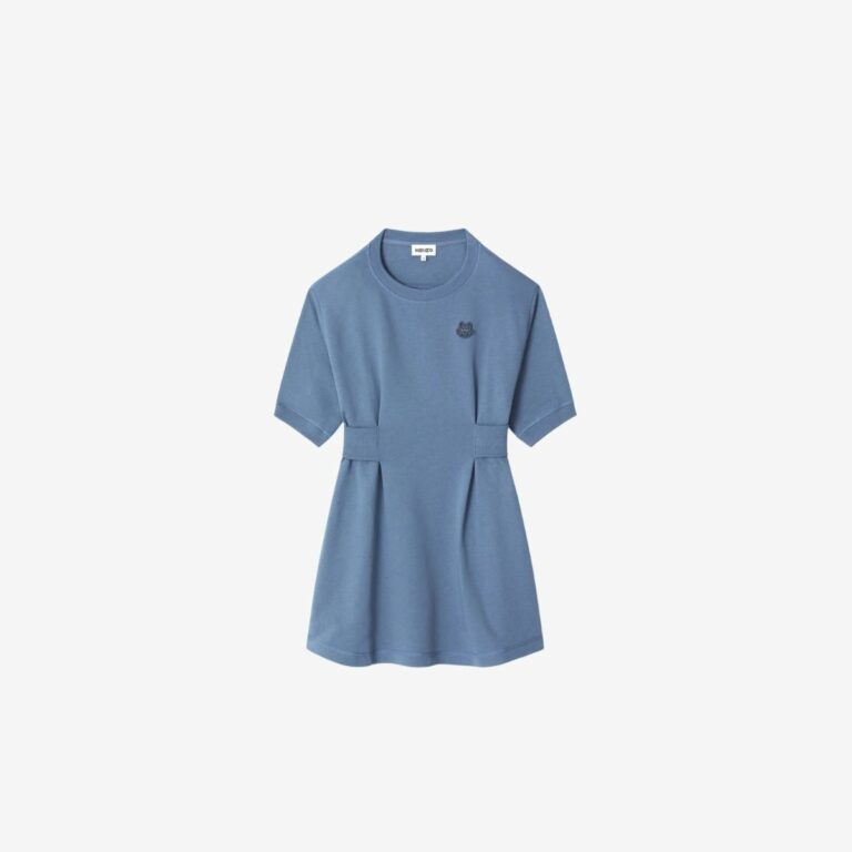 Đầm ngắn logo Kenzo