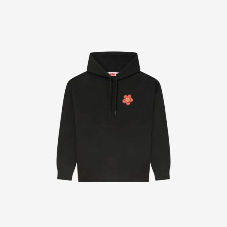 Áo hoodie cotton dáng rộng Kenzo x Futura 2000