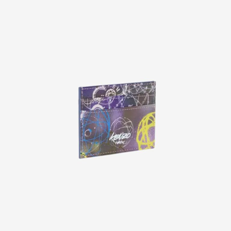 Ví đựng thẻ da  Paper Kenzo x Futura 2000