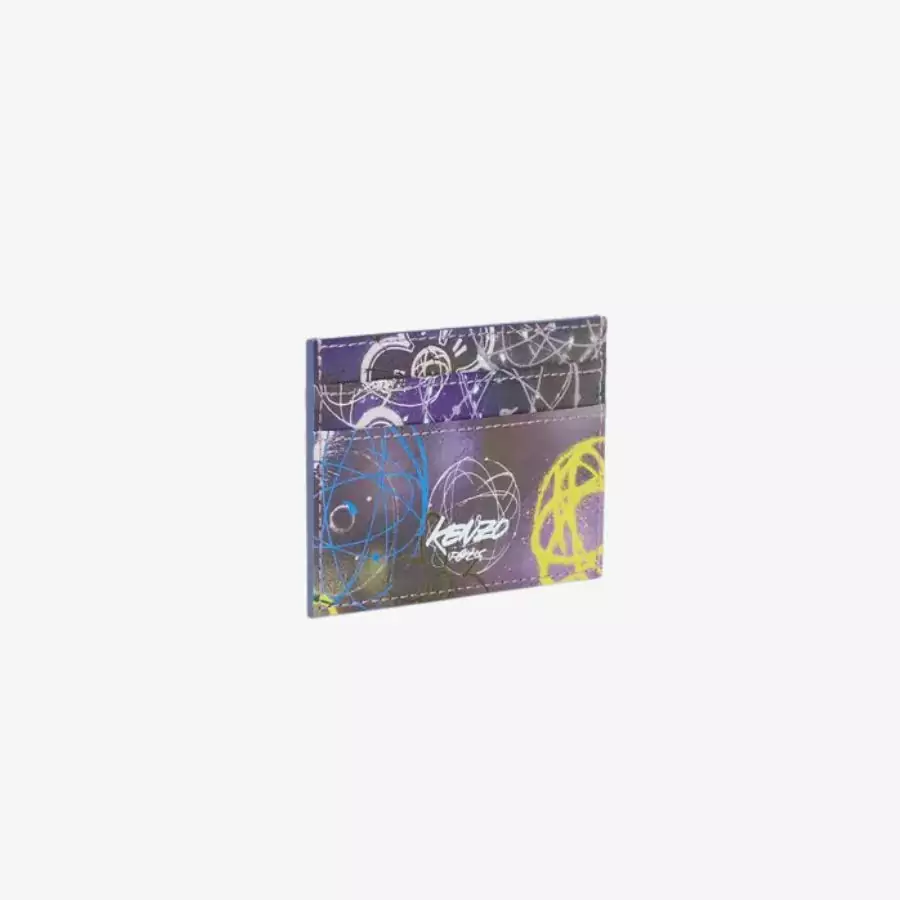 Bộ sưu tập KENZO x Futura 2000 28 Ví đựng thẻ da Paper Kenzo x Futura 2000