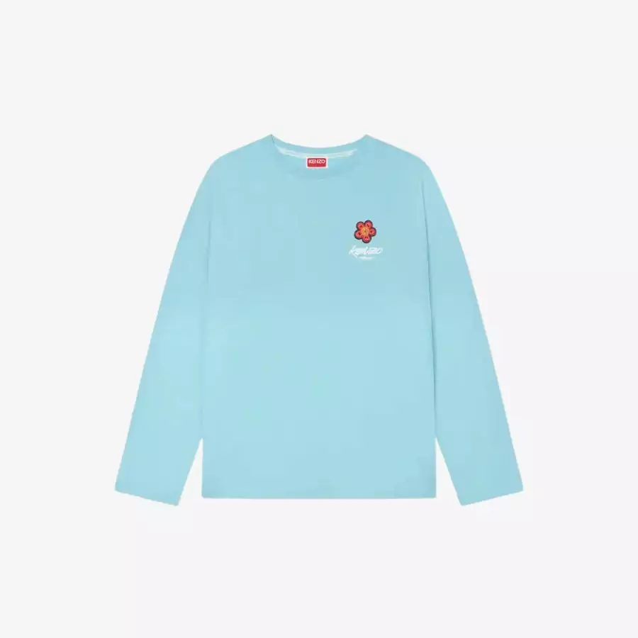 Bộ sưu tập KENZO x Futura 2000 13 Áo thun tay dài cotton loose fit Kenzo x Futura 2000