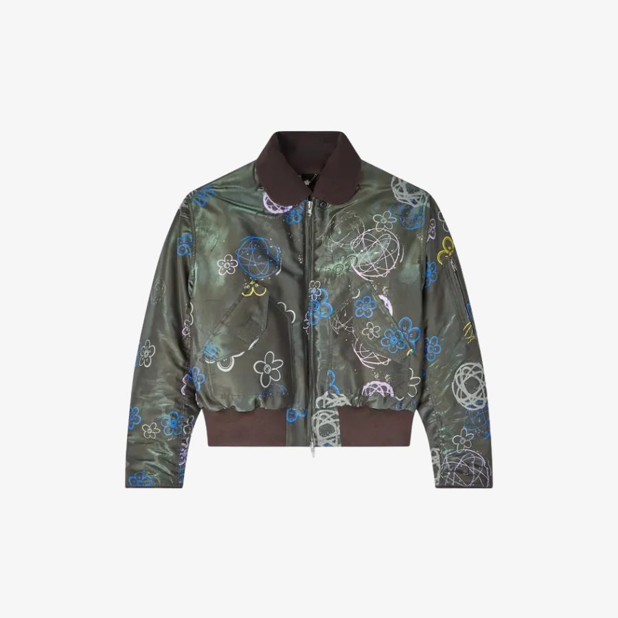 Áo khoác bomber Kenzo x Futura 2000
