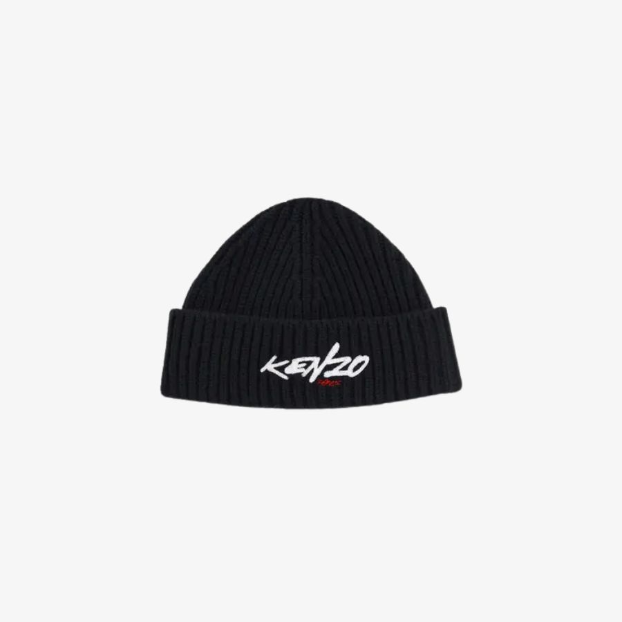 Mũ len trùm đầu Kenzo x Futura 2000