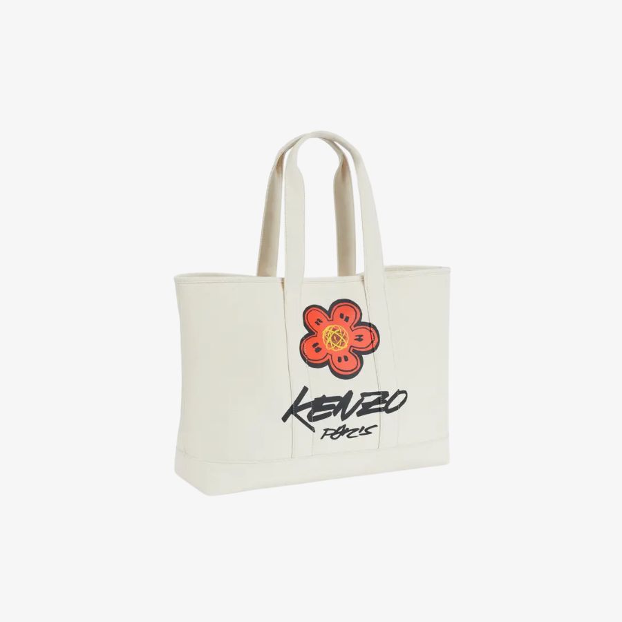 Bộ sưu tập KENZO x Futura 2000 28 Túi tote cỡ lớn vải canvas Utility Kenzo x Futura 2000