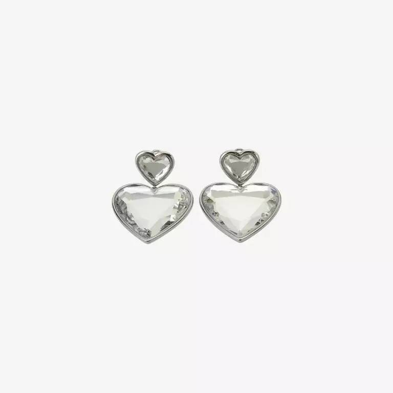 Khuyên Tai Double Heart Earrings