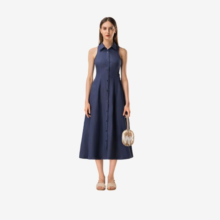 Đầm chữ A Linen Nan