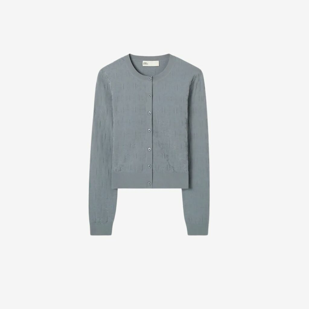 Áo cardigan T Monogram Jacquard