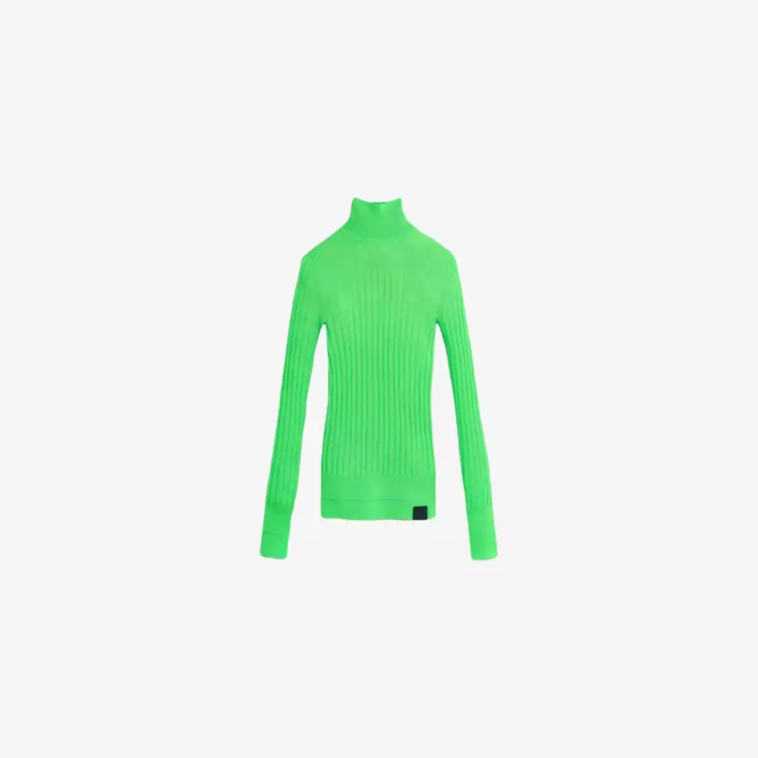Annual Sale 2025 HCM 28 Áo Lightweight Ribbed Turtleneck