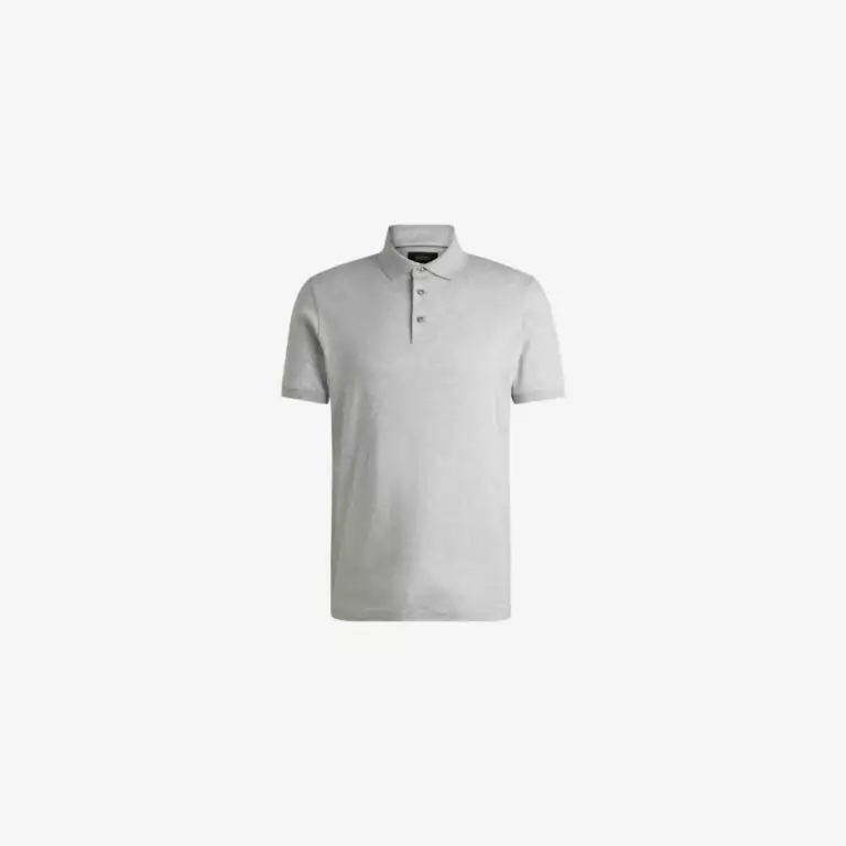 Áo polo dáng regular fit từ cotton mercerized cao cấp